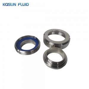 stainless steel sanitary DIN male nut liner union