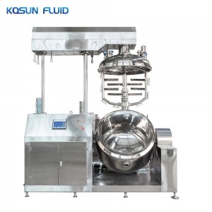 Stainless steel cosmetics mixing tank