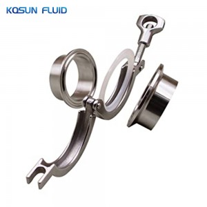 Stainless steel sanitary tri clamp pipe fitting