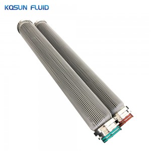 stainless steel pleated filter cartridge