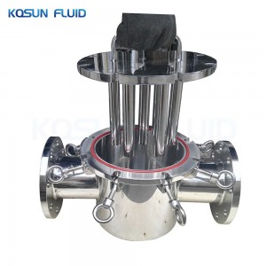 Stainless steel inline magnetic water filter separator