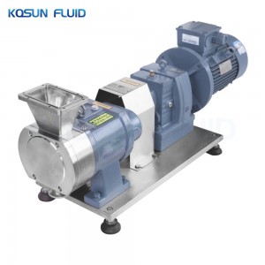 Stainless steel high viscosity pump for sugar syrup