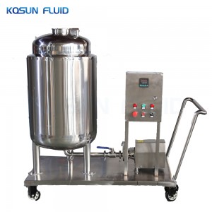 Stainless steel hot water and liquid storage tank