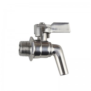 Food Grade Stainless Steel DN10/15/20/25 Hose Tap Beer /Red /White Wine 3/8, 1/2, 3/4,1Inch Faucet Valve