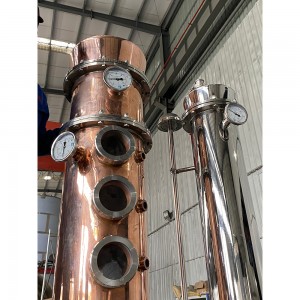 équipement de distillation de whisky