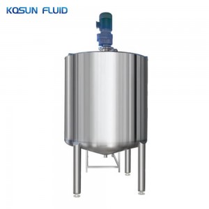 Stainless steel mixing tank for food