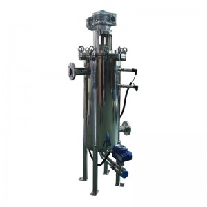 PLC control automatic self cleaning filter