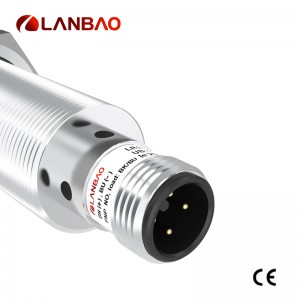Sensor pengujian kecepatan gigi FY18DNO-E2 Paduan nikel-tembaga CE dengan kabel atau konektor M12
