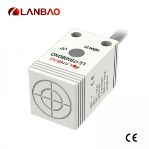 АК 2 провода выводят квадратный пластиковый индуктивный датчик ЛЭ17СФ05БТО ОТСУТСТВИЕ 90…250ВДК ИП67