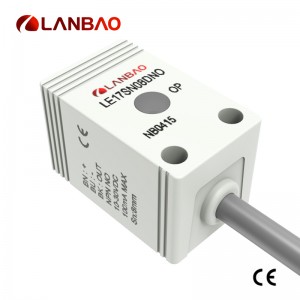 AC 2 kabel Output Persegi Plastik Induktif Sensor LE17SF05BTO NO 90…250VDC IP67