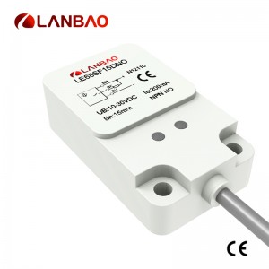 Square Inductance Sensor LE68SN25DNO 15mm 25mm Detection Cable သို့မဟုတ် M12 ချိတ်ဆက်ကိရိယာ