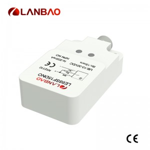 Sensor Induktansi Persegi LE68SN25DNO 15mm 25mm Kabel Deteksi utawa konektor M12