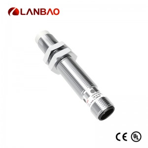 Sensores inductivos extendidos de temperatura Lanbao LR12XBN04DNCW -25~+120℃ con CE UL