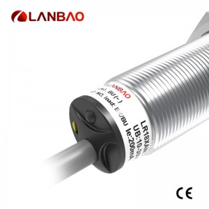 Sensor sgrùdaidh astar Lanbao LR18XCF05ATCJ AC 2wire NC le càball 2m PVC