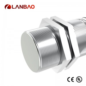 Sensores inductivos extendidos de temperatura Lanbao LR30XBN15DNOW-E2 empotrados o no empotrados con CE UL
