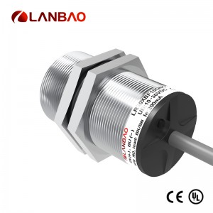 Lanbao အပူချိန် တိုးချဲ့ထားသော inductive အာရုံခံကိရိယာများ LR30XBN15DNOW-E2 Flush သို့မဟုတ် CE UL ဖြင့် ရေမချိုးခြင်း