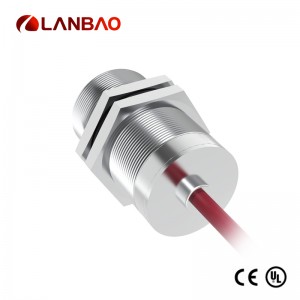 Sensor induktif yang diperluas suhu Lanbao LR30XBN15DNOW-E2 Siram atau Non-siram dengan CE UL