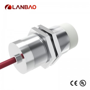 Lanbao harorati kengaytirilgan induktiv sensorlar LR30XBN15DNOW-E2 CE UL bilan yuviladigan yoki yuvilmaydigan