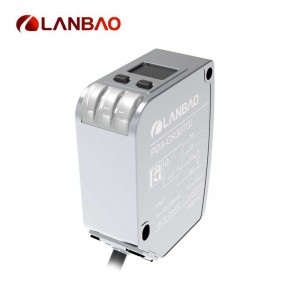 Intelligent RS485 4 to 20mA PDA-CR50TGI CMOS Laser Displacement Distance Sensor In Metal Body