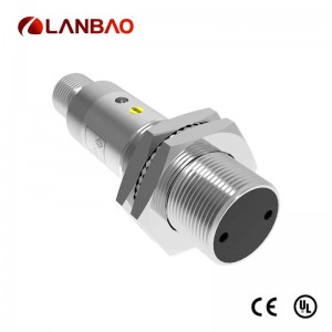 20-250VAC 2 ဝိုင်ယာများ ပျံ့နှံ့နေသော Optical Sensor M18 ပုံသဏ္ဍာန် 10cm 40cm Range PR18S-BC40ATO