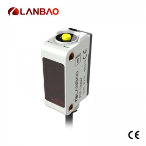 Sensor Fotoeléctrico Retrorreflectante Polarizado Cuadrado Pequeño PSE-PM3DPBR con reflector incluido
