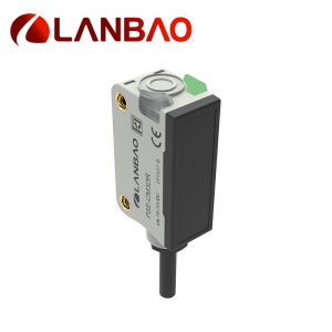 I-Square Shape Photocell Sensor 10-30VDC PSE-CC100DNB-E3 TOF 100cm yokulinganisa umgama