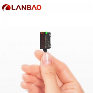 Ultrakompakt fotoelektrisk sensor PST-TM2DPOR 50 cm eller 2 m følerafstand valgfri