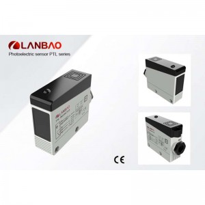 Sensor fotoelèctric reflex difús PTL-BC80DPRT3-D LED infrarojo i alta precisió de detecció