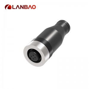 מחבר Lanbao M8 M12 זמין באביזר חיישן 3 פינים, 4 פינים, 5 פינים