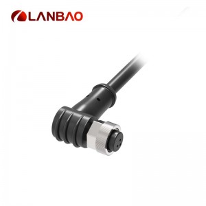 Lanbao M8 tilkoblingskabel Tilgjengelig i 3-pins, 4-pinners socket og socket-plugg type