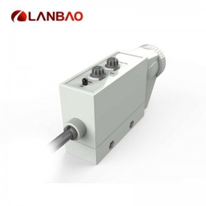 Lanbao Reňk Mark Sensor SPM-TPR-RGB PNP Plastiki 24VDC Kabel birikmesi