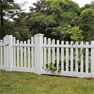 China supplier flexible plastic picket fence privacy decoration garden