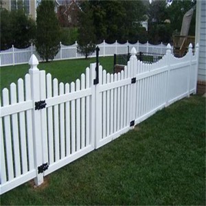 Garden decorative plastic fence picket fence