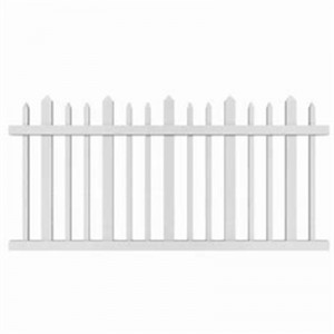 China supplier flexible plastic picket fence privacy decoration garden
