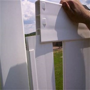 Stronger PVC fence privacy protection