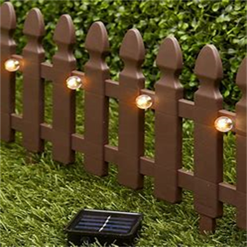 Plastic Fencing Prices -
 PVC double face plastic garden fence – Marlene
