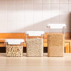 PET Kitchen Storage Containers with lids