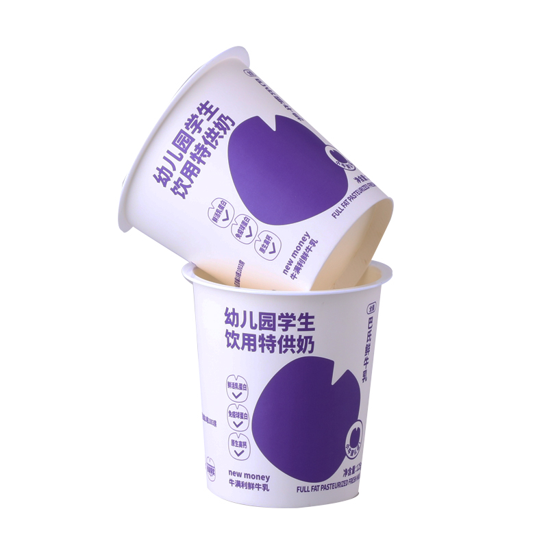 5oz Bekas plastik PP reka bentuk tersuai kilang China untuk Yogurt
