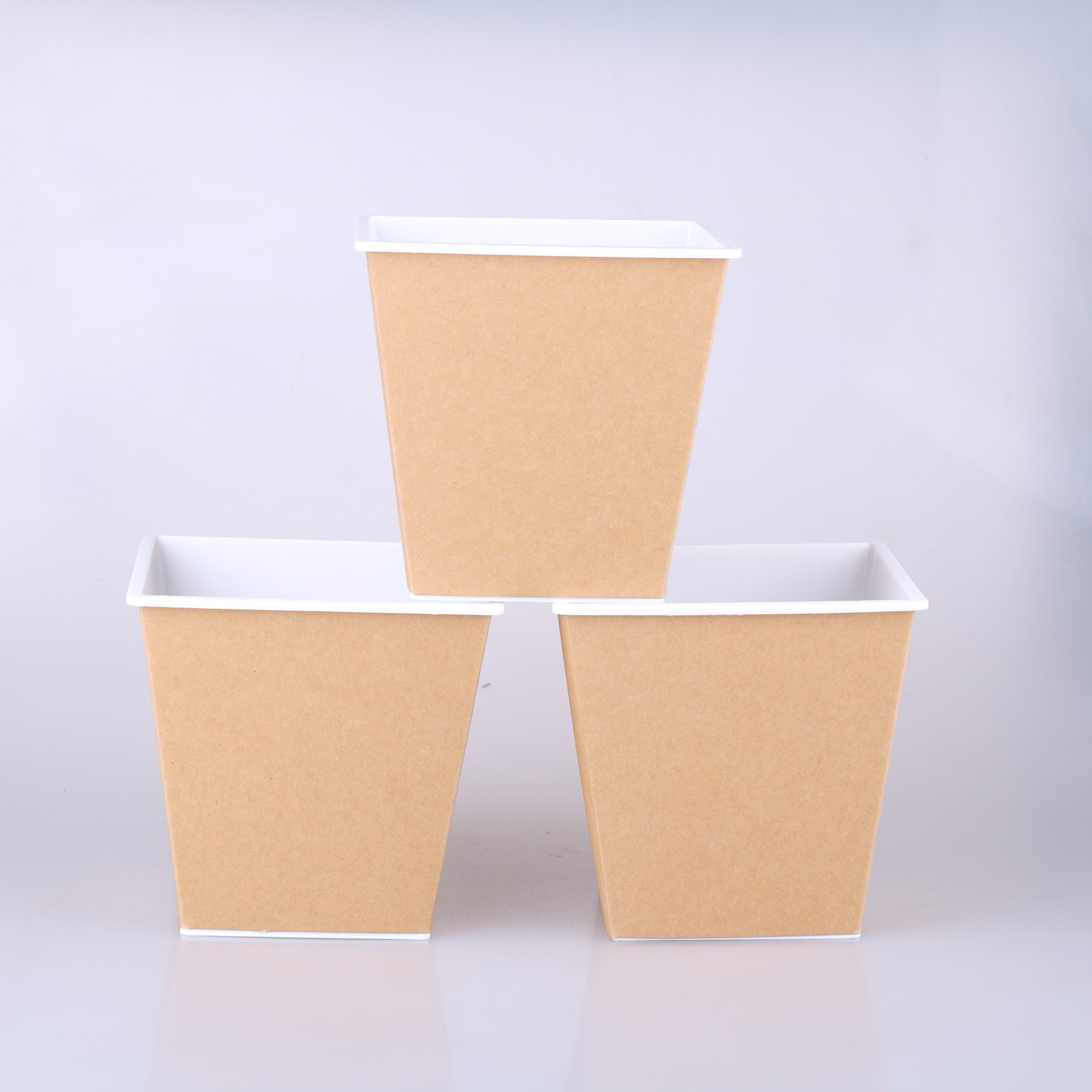 square plastic bowl for noodles--1