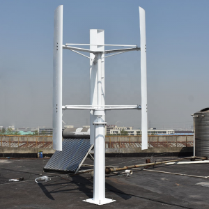 The vertical axis of H-type 800W wind turbine has strong start-up applicability in light wind