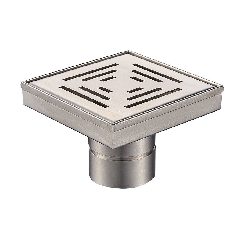 Stainless Steel Square Center Shower Floor Drain Featured Image