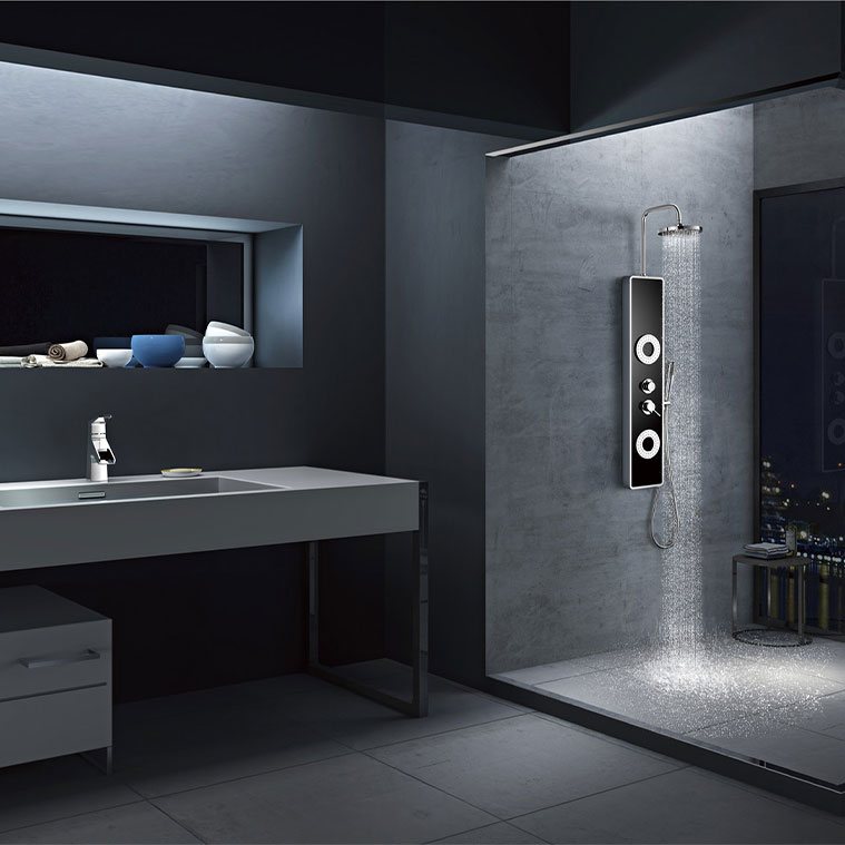 Vilket är bättre, duschpanel eller dusch, vilka är fördelarna och nackdelarna med duschpanel?