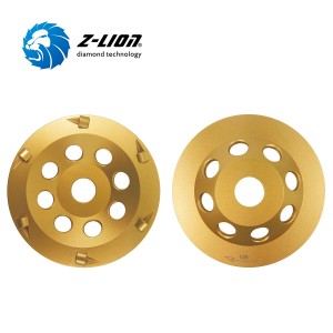 PCD cup wheel for coating removal in concrete f...