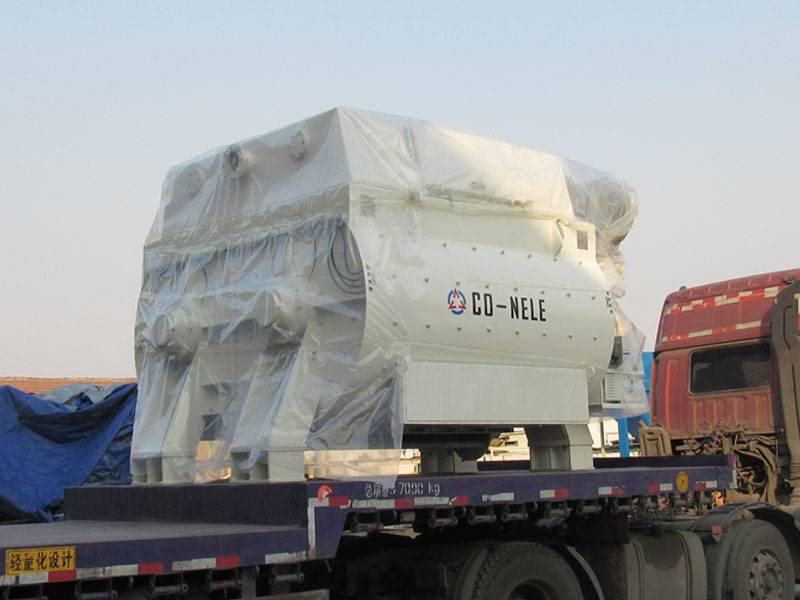 Misturador de concreto de eixo duplo automático china novo estilo js1000 litro