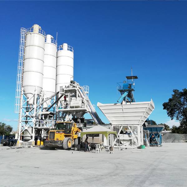 Best quality Concrete Mixer 350l With Four Wheels - Mobile concrete batching plant MBT08 – CO-NELE Machinery