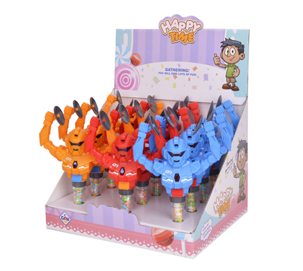 CANDY TOY HAND CLAP ROBOT 100307N
