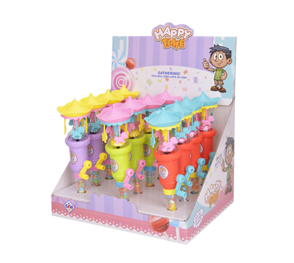 CANDY TOY CAROUSEL WITH LIGHT TOY 100515N