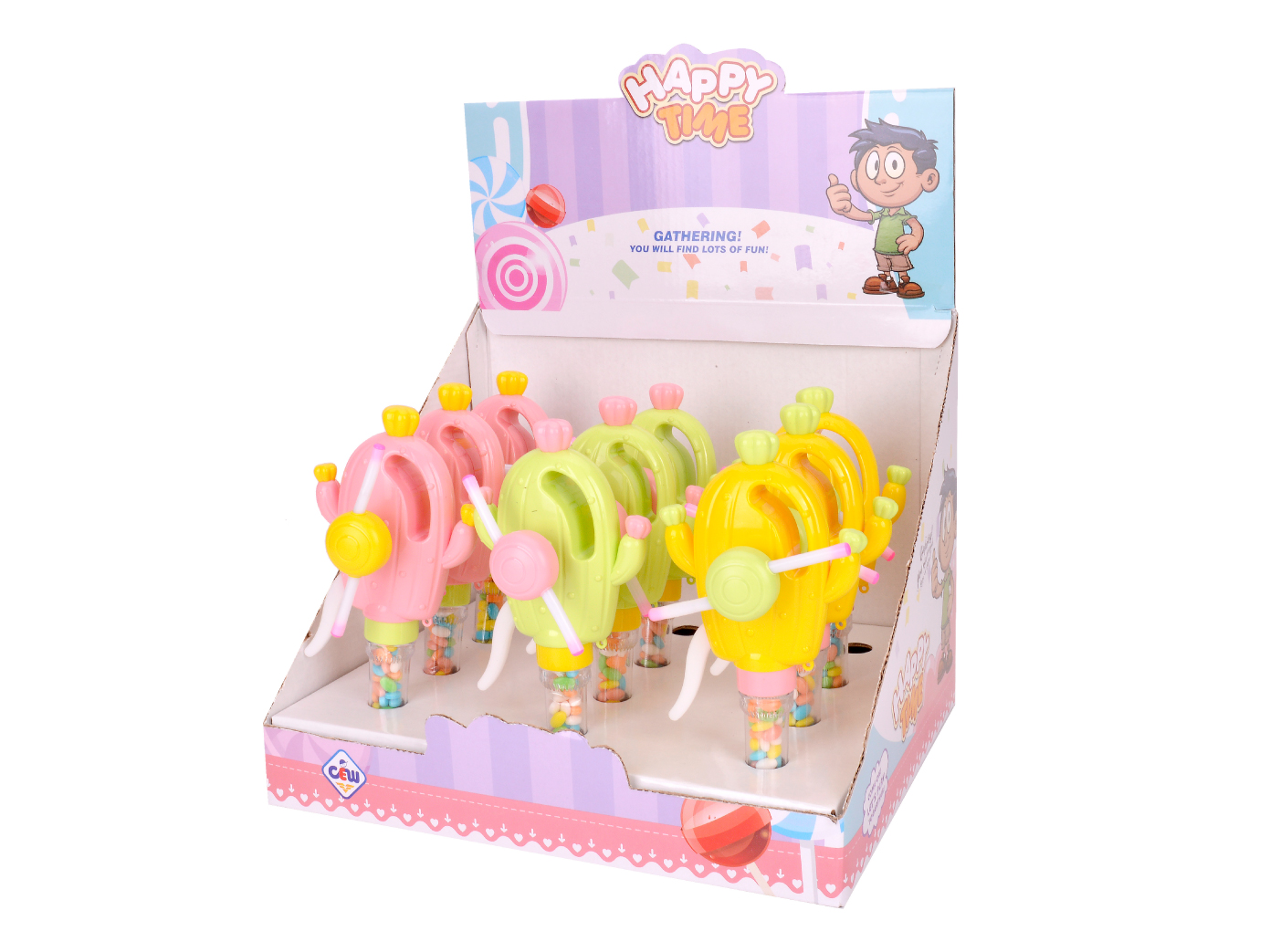 CANDY TOY LIGHTING CACTUS 106245N