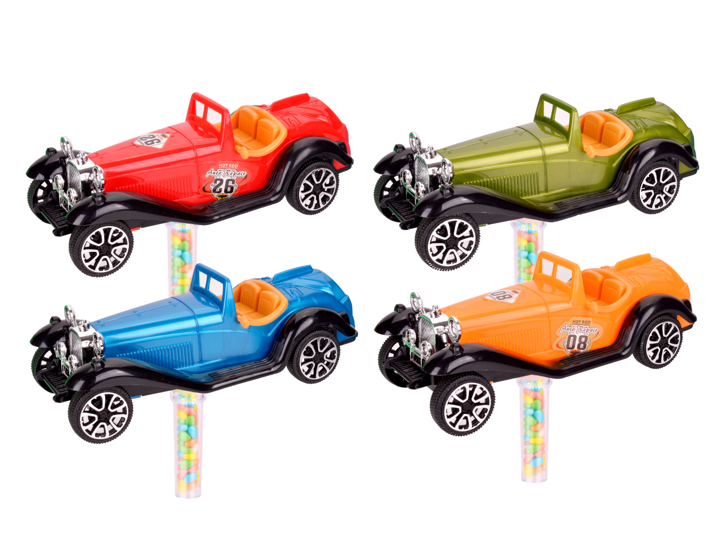 CANDY TOY FRICTION CLASSIC CAR TOY 111301N