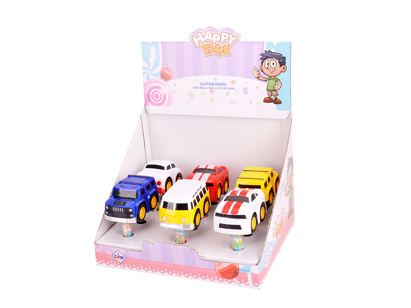 CANDY TOY FRICTION RACING CAR 111431N